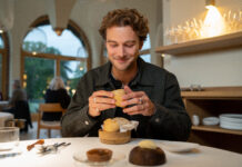 Jesse Burgess talks hosting ‘Knife Edge: Chasing Michelin Stars’ Jesse Burgess in 'Knife Edge: Chasing Michelin Stars'