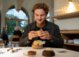 Jesse Burgess talks hosting ‘Knife Edge: Chasing Michelin Stars’ Jesse Burgess in 'Knife Edge: Chasing Michelin Stars'