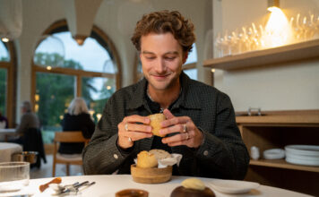 Jesse Burgess talks hosting ‘Knife Edge: Chasing Michelin Stars’ Jesse Burgess in 'Knife Edge: Chasing Michelin Stars'