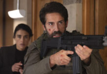 James Nunn talks about ‘One Last Shot’ film, working with Scott Adkins and Dolph Lundgren Scott Adkins in 'One Last Shot'
