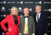 Chatting with Sarah Kate Ellis, Bruce Cohen, and Ross Mathews at New York’s GLAAD GALA Sarah Kate Ellis, President & CEO, GLAAD, Bruce Cohen, and Brad Hoylman-Sigal attend the GLAAD New York Gala