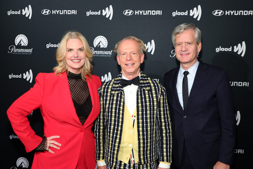 Sarah Kate Ellis, President & CEO, GLAAD, Bruce Cohen, and Brad Hoylman-Sigal attend the GLAAD New York Gala Sarah Kate Ellis, President & CEO, GLAAD, Bruce Cohen, and Brad Hoylman-Sigal attend the GLAAD New York Gala