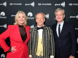 Chatting with Sarah Kate Ellis, Bruce Cohen, and Ross Mathews at New York’s GLAAD GALA Sarah Kate Ellis, President & CEO, GLAAD, Bruce Cohen, and Brad Hoylman-Sigal attend the GLAAD New York Gala