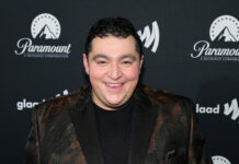 Chatting with Max Talisman at the 2026 GLAAD GALA in New York Max Talisman