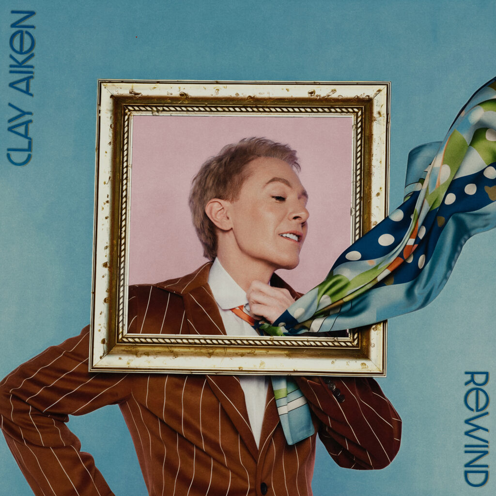Clay Aiken cover art for 'Rewind'