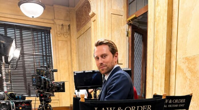 Eric Nelsen talks about guest starring in ‘Law & Order: SVU’ Eric Nelsen in 'Law & Order: SVU'
